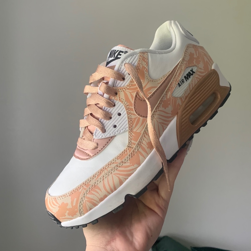 Nike Air Max 90 LTR Print Bronze Rose Gold